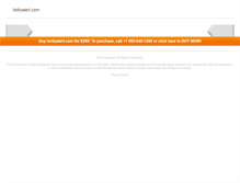 Tablet Screenshot of ilottoalert.com